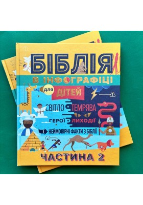 Біблія в інфографіці для дітей. Частина 2